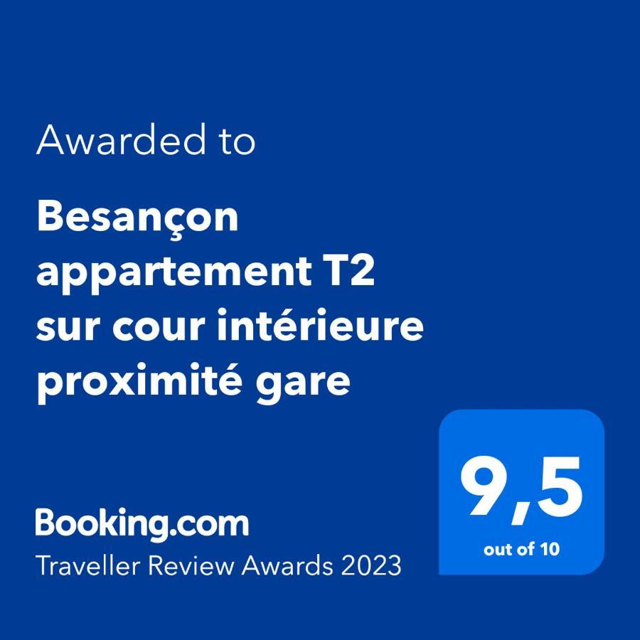Besancon Appartement T2 Sur Cour Interieure Proximite Gare Exteriör bild